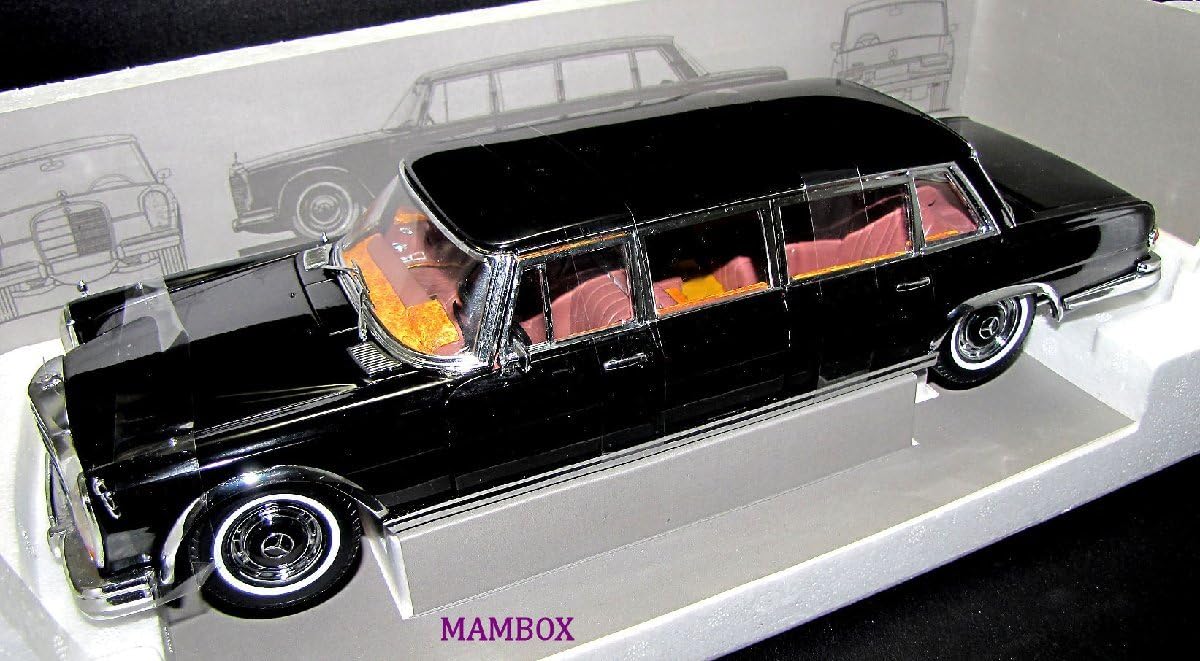 サンスター　1966 メルセデスベンツ600 ブラック サンスター 1966 メルセデスベンツ600 ブラック 1/18 Sunstar