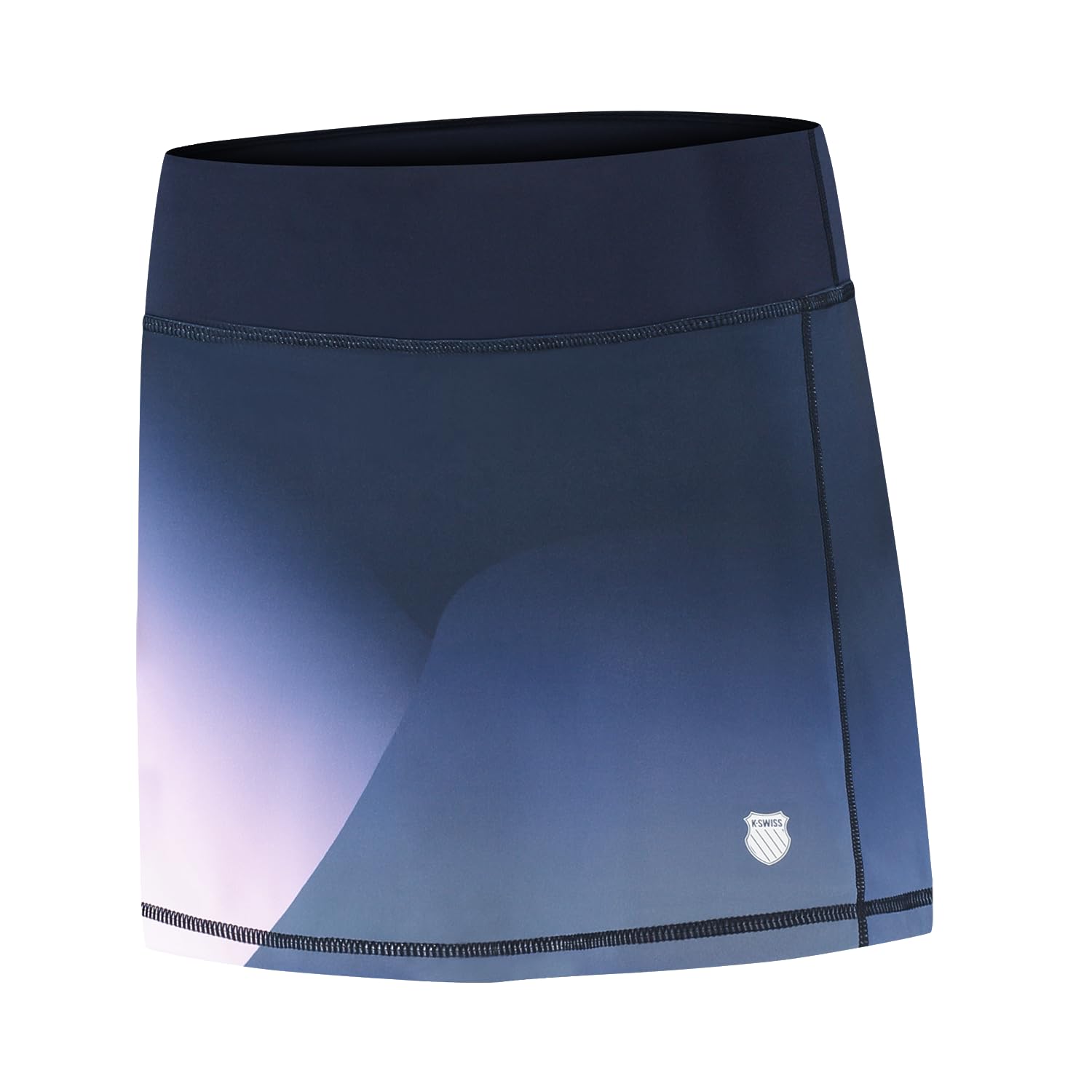 K-Swiss Women’s Hypercourt Print Skirt 2 – Navy/Infinity/Neon Purple | Performance Tennis/Padel Skirt