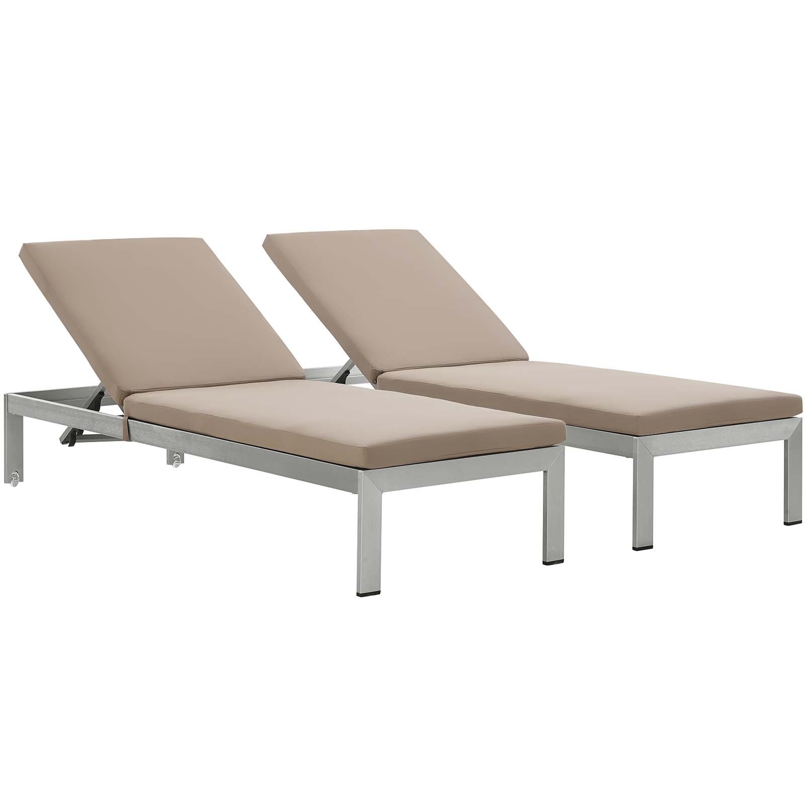 modway double chaise