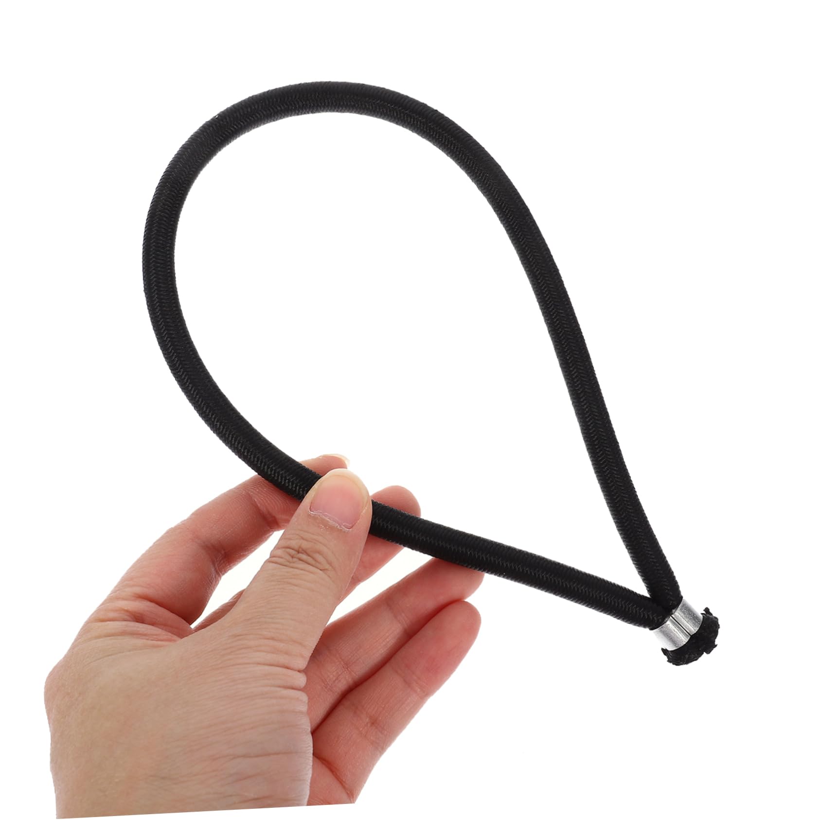 UPKOCH Corde élastique pour Trampoline Sangle d'arrimage pour bâche d'auvent Sangles élastiques Corde élastique résistante Corde élastique Noire Petits élastiques Mini sandows
