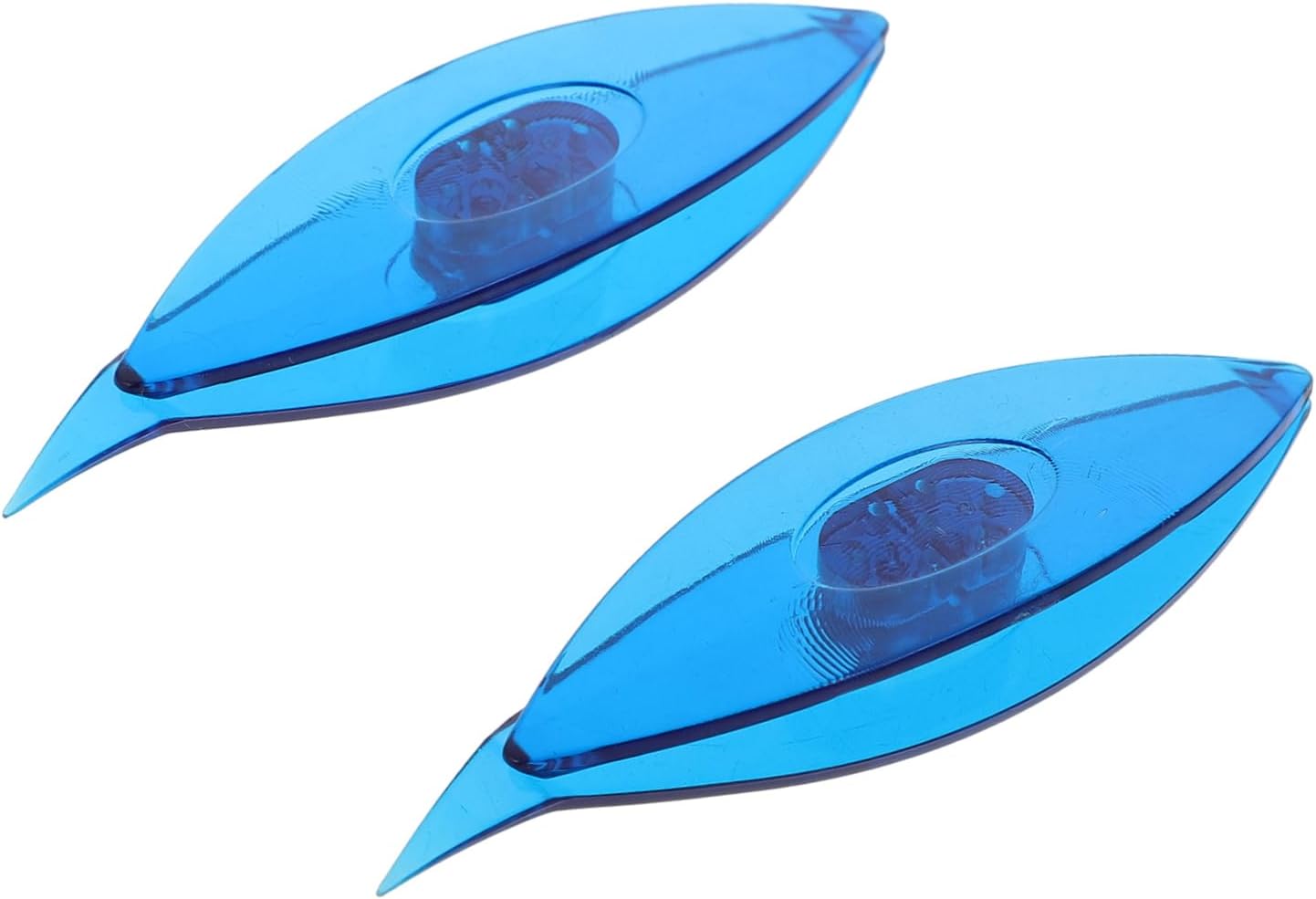 GLSTOY 2pcs Tatting Shuttles for DIY Lace Making Lightweight Manual Tools for Craft Weaving for Beginners and Handicrafts Blue