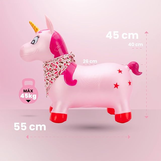 Foto 5 de 8 de SUN BABY Saltador Hinchable para Niños hasta 45 Kg sin BPA, de 1 año