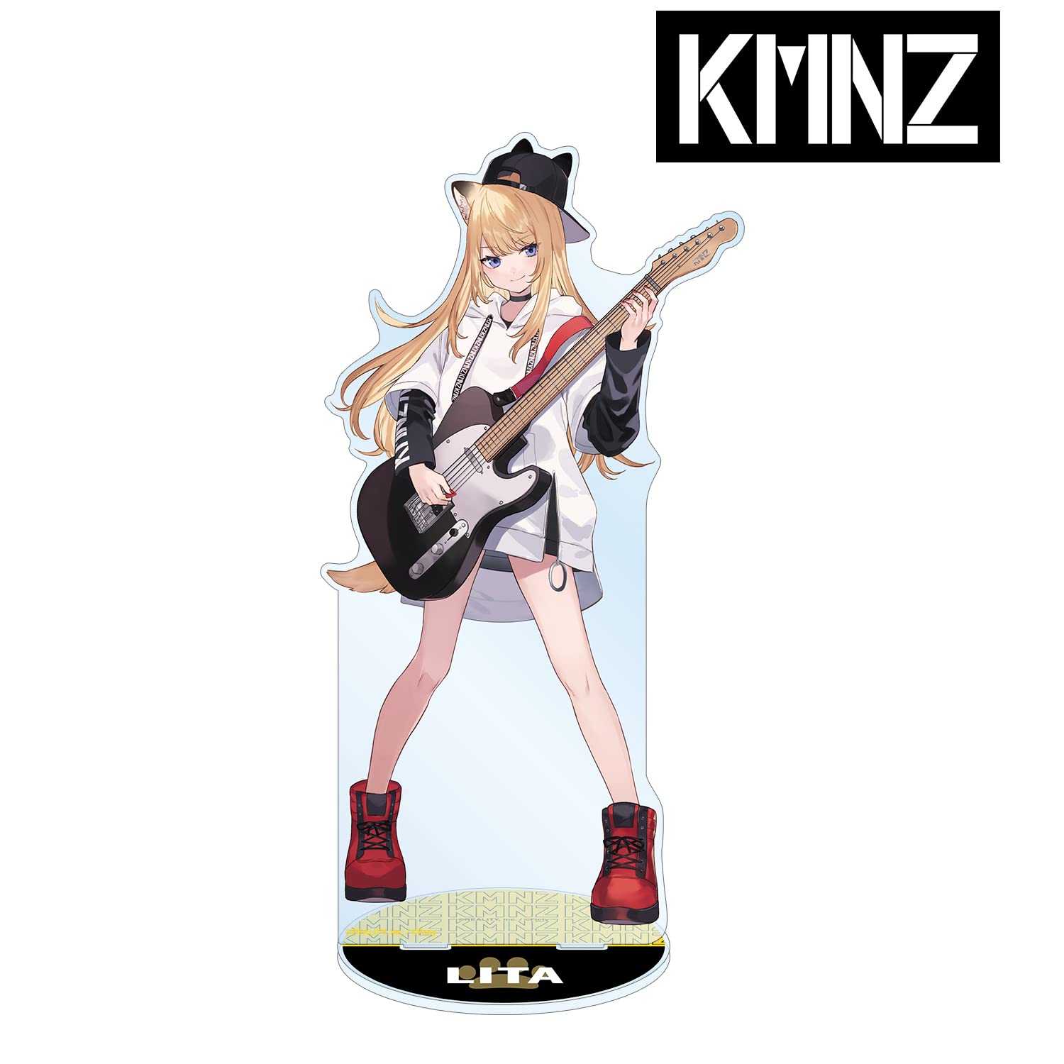 Amazon.co.jp: KMNZ 描き下ろしイラスト LITA ギター演奏ver. 1/7