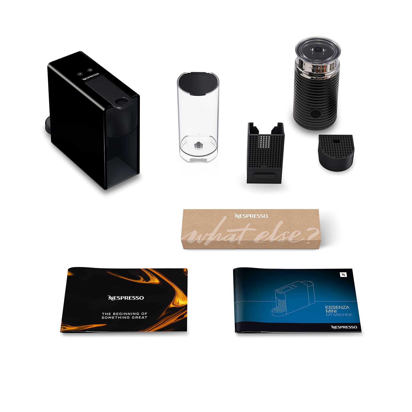 Krups Nespresso Essenza Mini XN110810 Cafetera De Capsulas, 1310 W, 0.6 Litros, Negro