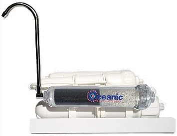 Portable Counter Top Alkaline Reverse Osmosis Water Filtration System - 50 GPD