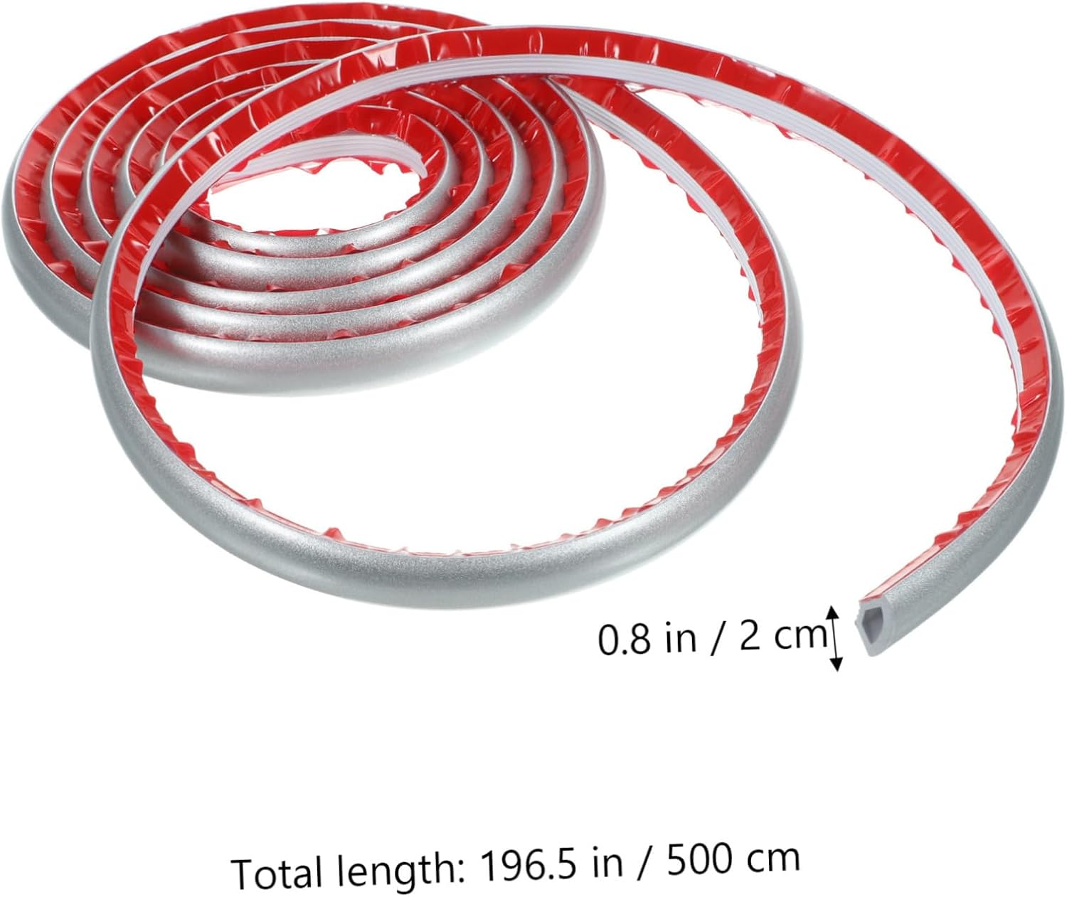 Flexible Trim Caulk Strip Self-Adhesive Wall Corner Molding for Tile Edges Cabinets and Ceilings Easy to Install