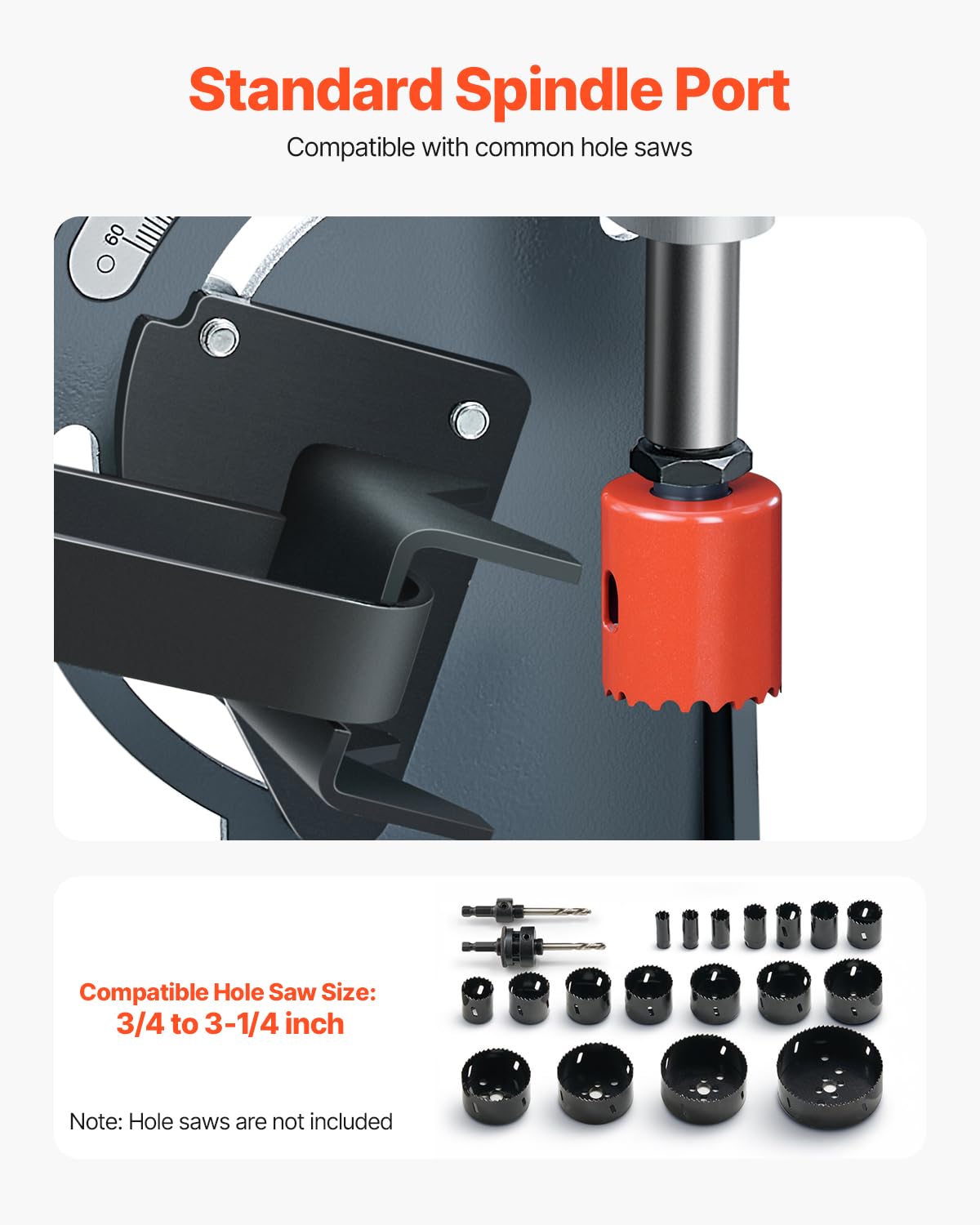 Snapklik.com : VEVOR Pipe Notcher, 1/2 To 2-inch Tubing Notcher