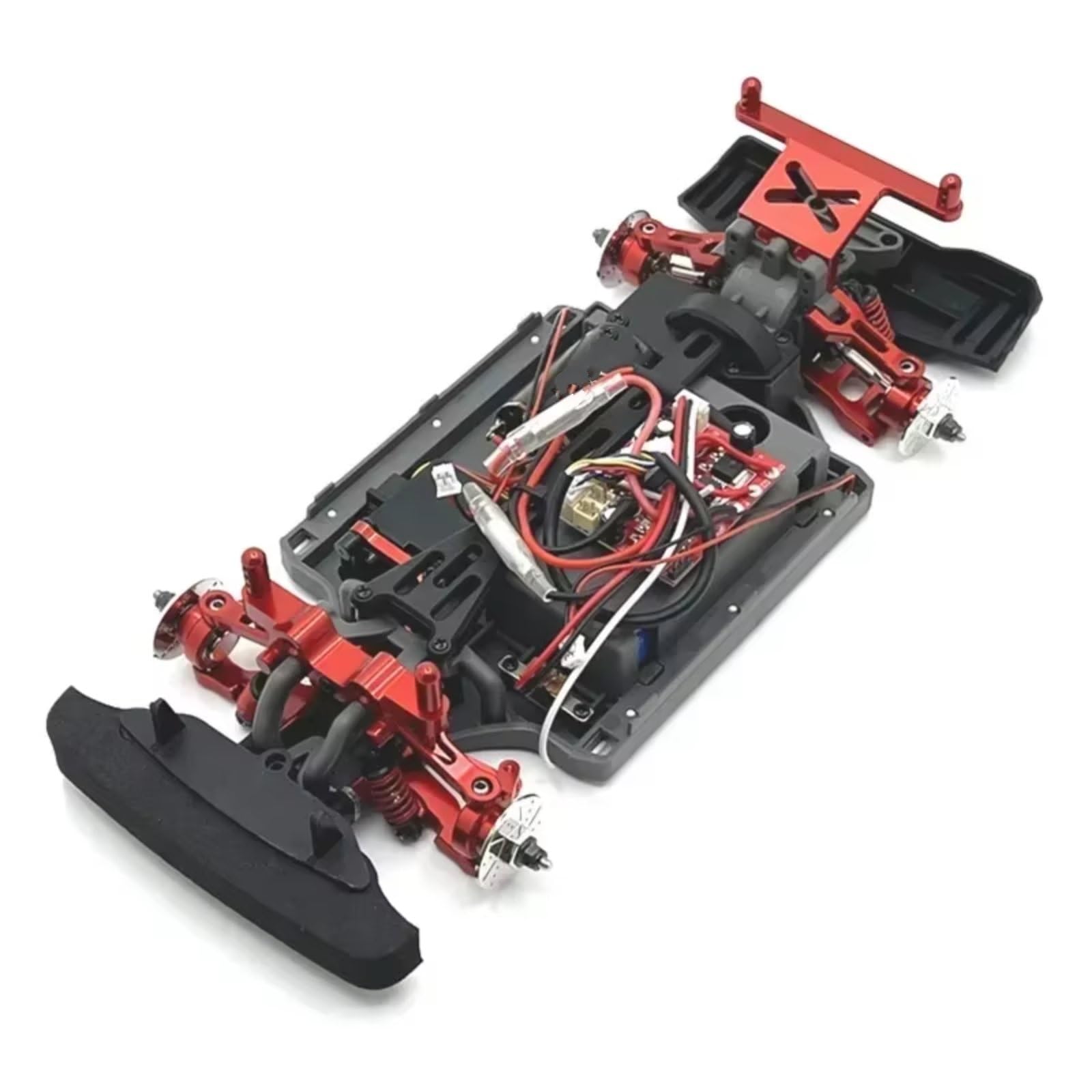 Knuckle sterujące RC do MN 38 1/16 metalowe do zestawu kubków kierownicy wahacza zdalnie sterowanego samochodu śledzone części i akcesoria ulepszone zastosowanie zastępcze (srebrne)