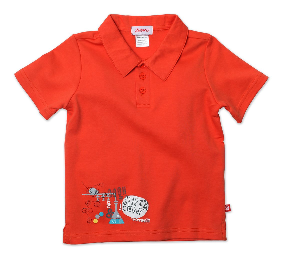ZutanoLittle Boys' Beaker Screen Polo Shirt