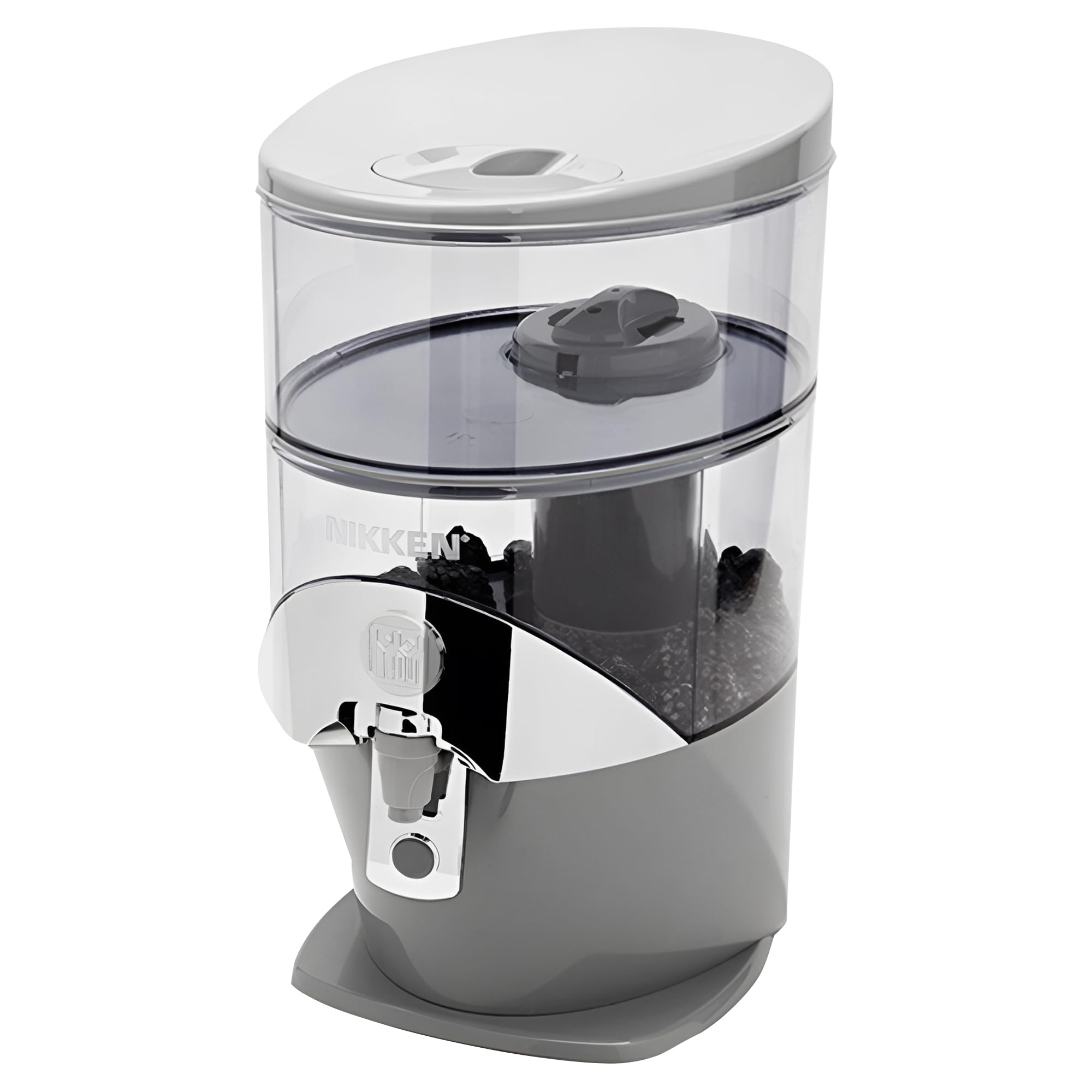 1 Waterfall Gravity Water Filter Purifier System - 1384, PiMag Water Technology, Produces Alkaline Water Good for Health, Reduces Chlorine, Impurities and Other Contaminants in Water