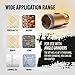 Calidad Diamond Core Drill Bit - Vacuum Brazed Diamond Hole Saw - High-Precision Core Drilling - Multi-Purpose Drill Bit for Stone, Ceramics, and Tiles - Hole Saw Drill Bit - for Angle Grinder - 35mm
