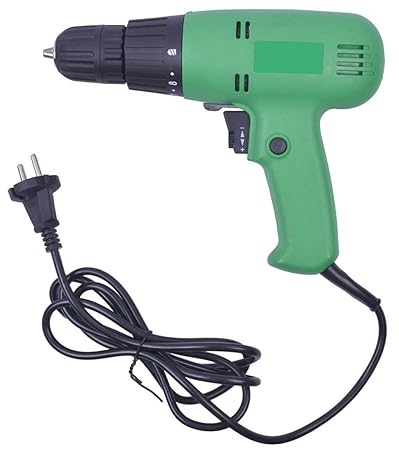 MLD Corded Electric Screw Driver Cum Drill Machine 10mm - (Colours as per Availability)