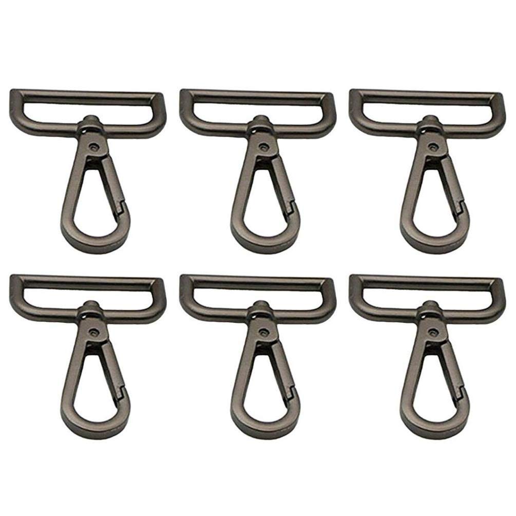 10pcs Mousquetons À Ciseaux Mousquetons Articulation Rotative