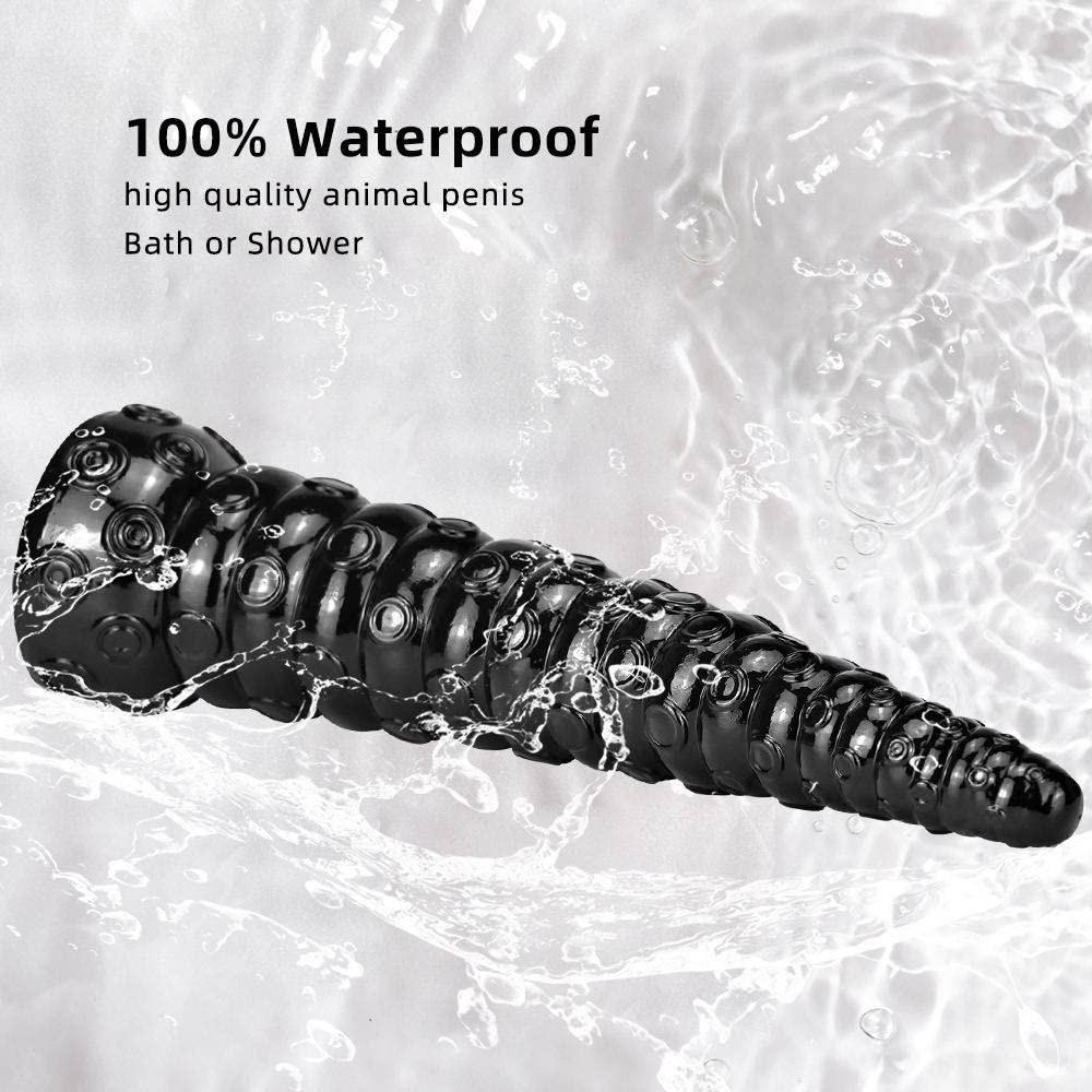 anale Ventosa con plug anale alieno, tentacolo in silicone da 38 cm, realistico per donne e uomini, principianti, massaggio prostatico, grande sex toy