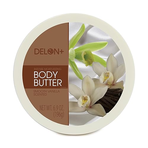 Miniatura 7 de DELON Mantequilla corporal hidratante intensa, 6.9 onzas (paquete de 4) (mango)