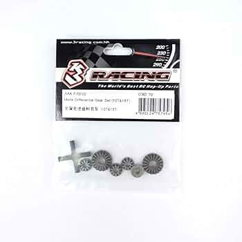 Amazon | 3レーシング メタルデフギアセット(10T&18T) SAK-F79