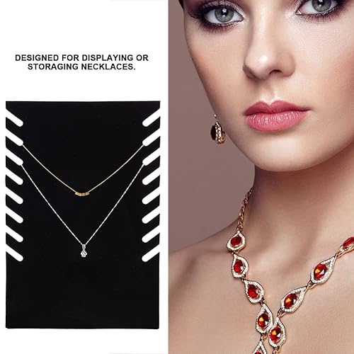 Miniatura 2 de Exhibición del collar, soporte de exhibición del collar de la joyería, soporte de exhibición del busto de la joyería de la cadena del collar de