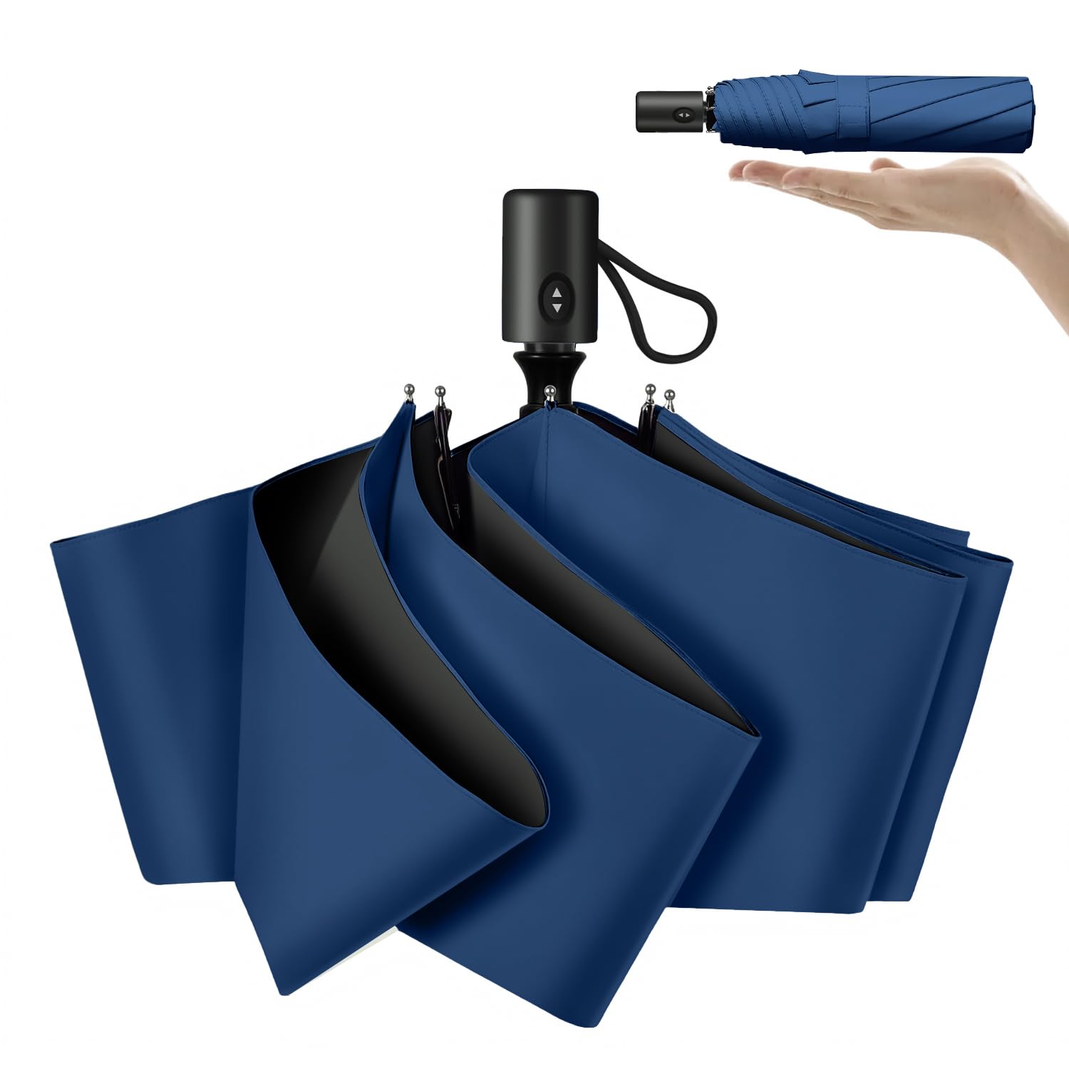 日傘 【JIS認証済 100% 完全遮光 & UVカット】 超軽量 折畳み 遮光遮熱 UPF50+ 折りたたみ傘 ワンタッチ自動開閉 耐風撥水 晴雨兼用 コンパクト 携帯便利 折り畳み日傘 紫外線遮断 暑さ対策 日焼け防止 熱中症対策 メンズ レディース プレゼント ギフト