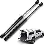 ARANA Rear Window Struts for Jeep Wrangler 2011-2017, Back Glass Shocks Lift Support, Fits Jeep Wrangler JK 2018 with Factory Top, Replacement OEM 6678 68068261AA, 2Pcs