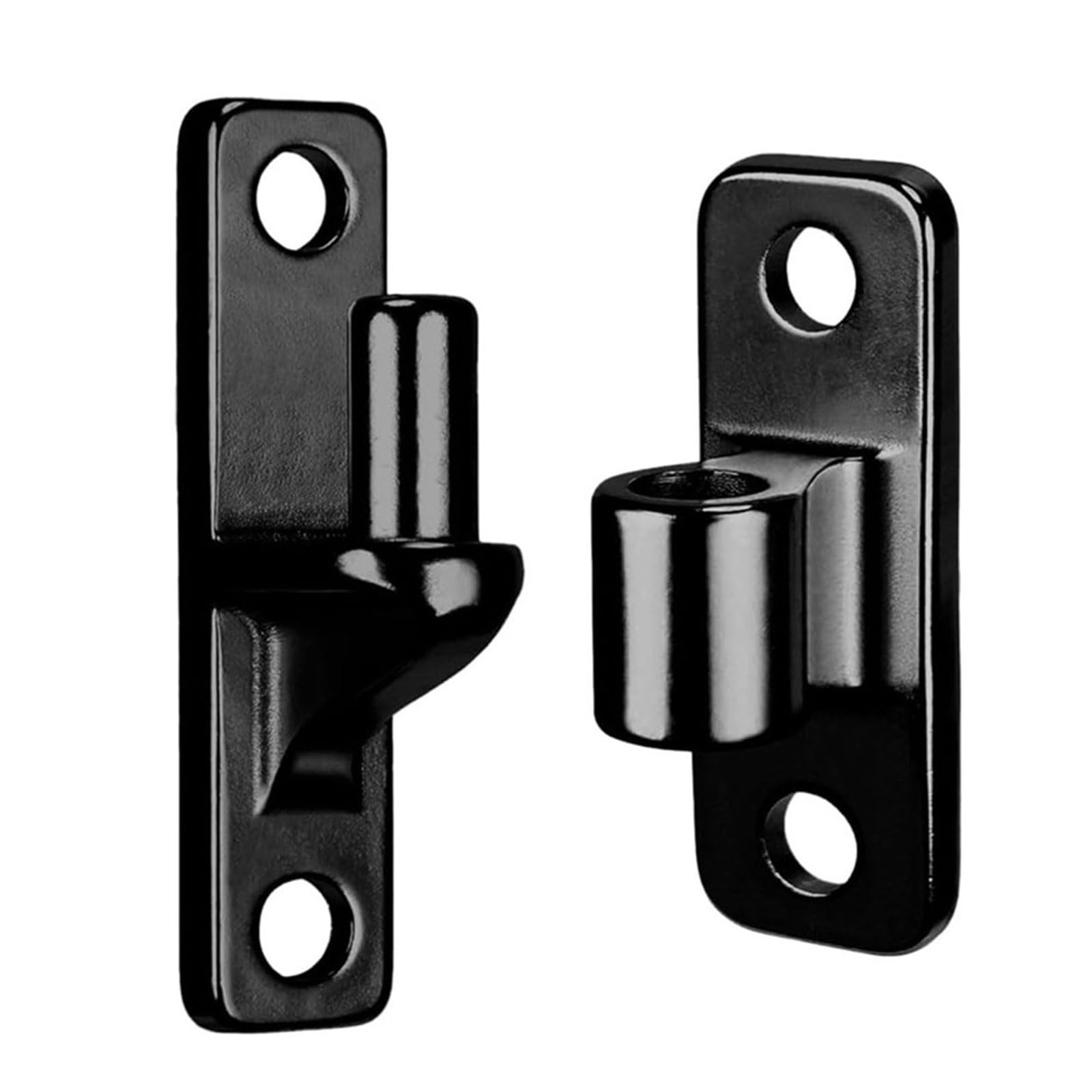 Bisagras de puerta de montaje en pared, acero resistente, superficies planas, instalación rápida para granja y valla de madera