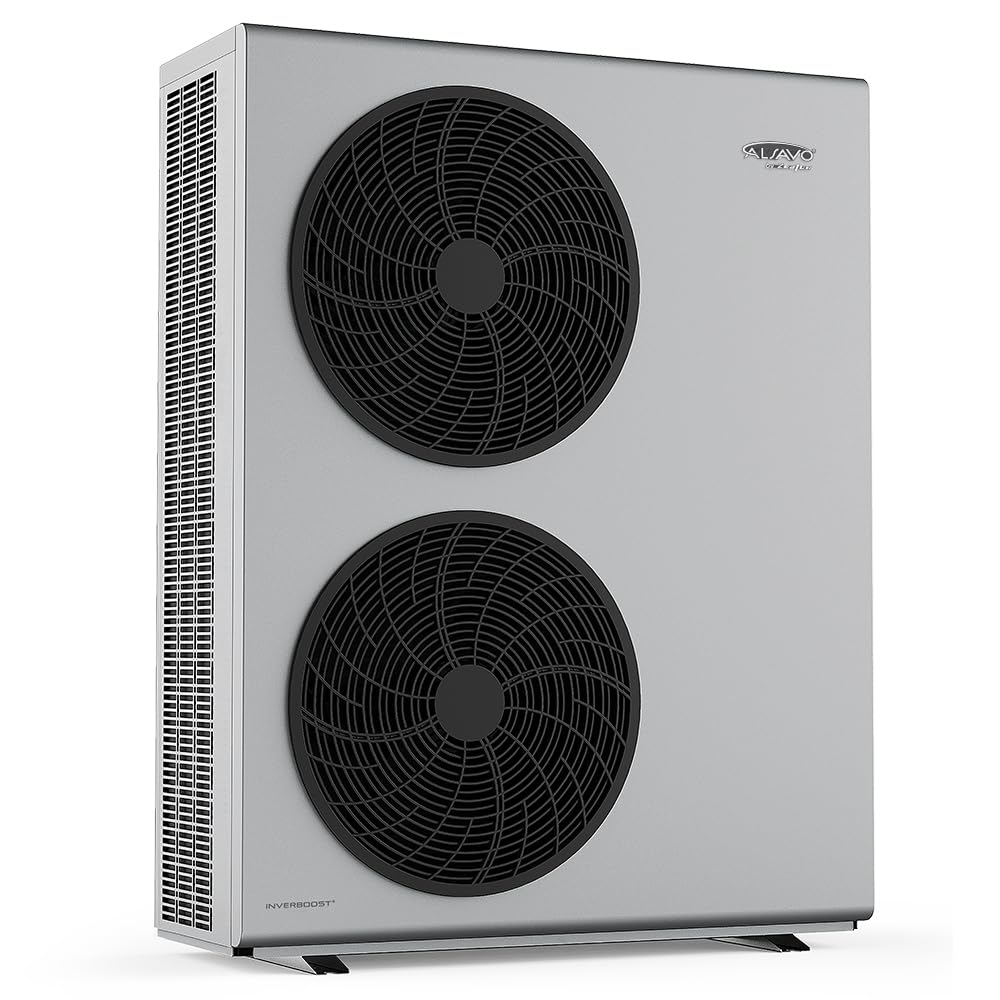 Bomba de Calor Aire-Agua Monobloque INVERBOOST HEAT R290 12 kW, Monofásica con Doble Ventilador, Clase Energética A+++, Calefacción, Refrigeración y Agua Caliente Sanitaria