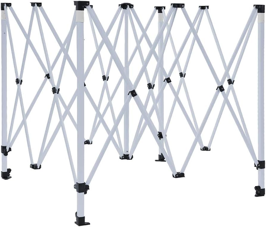 Amazon.com : Vispronet 10x10 Canopy Frame – Adjustable Steel Tent