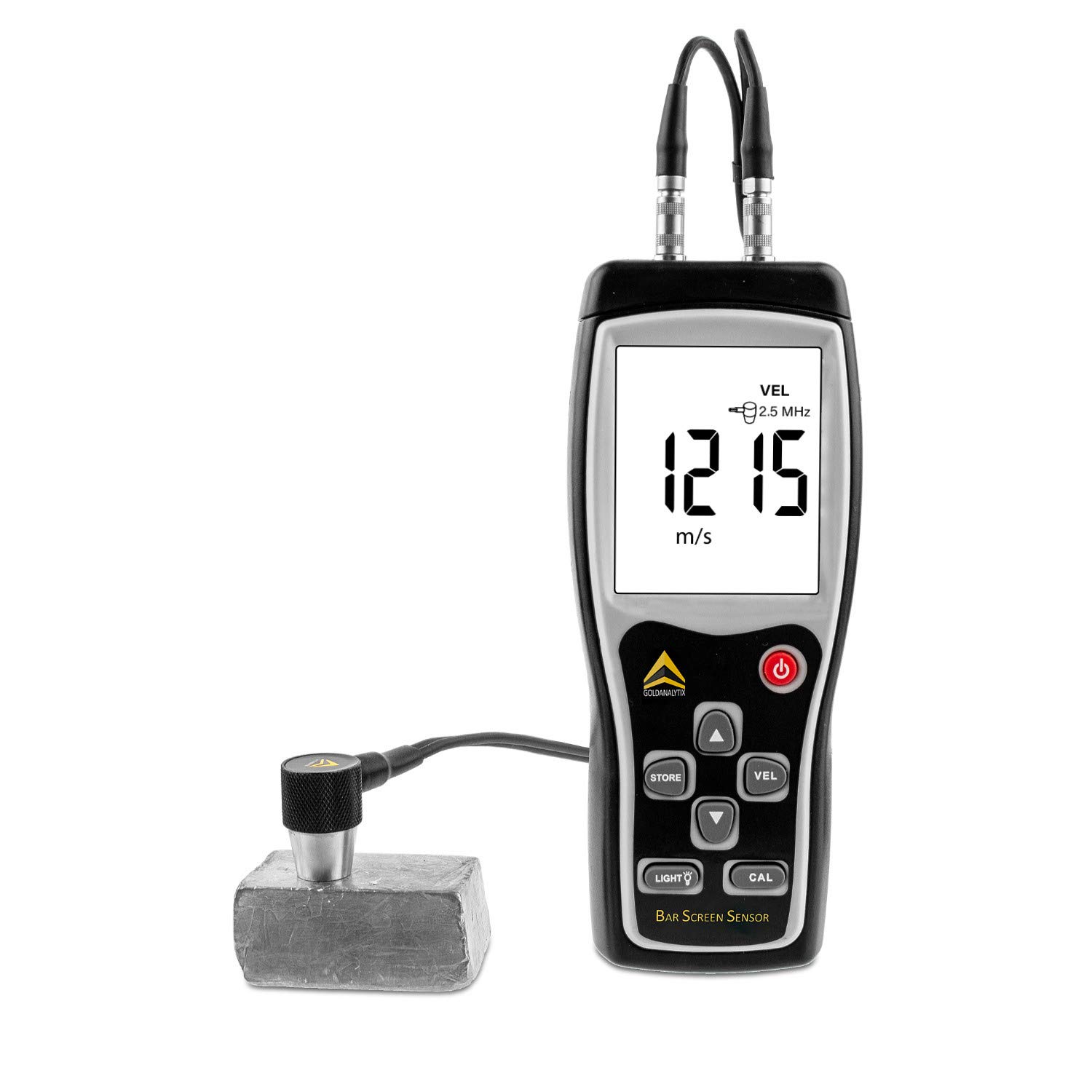 BarScreenSensor – L'appareil à ultrasons pour tester les lingots – Mesures d'épaisseur par ultrasons pour l'authentification de l'or et de l'argent