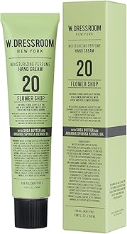W.Dressroom Moisturizing Hand Cream for Dry Hands, Non-Greasy, Quick-Absorbing Korean Hand Lotion, Travel Size 1.69 fl oz (50 ml), No.20 Flower Shop Scent