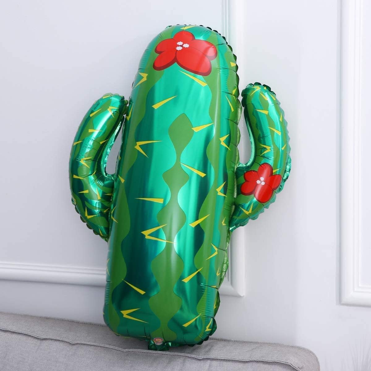 3 PACK of Large Cactus Balloons 29" Giant Cactus Balloons Cactus Party Decorations Cactus Foil Mylar Balloon Birthday Party Decoration Mexican Fiesta Theme Party - Image 5
