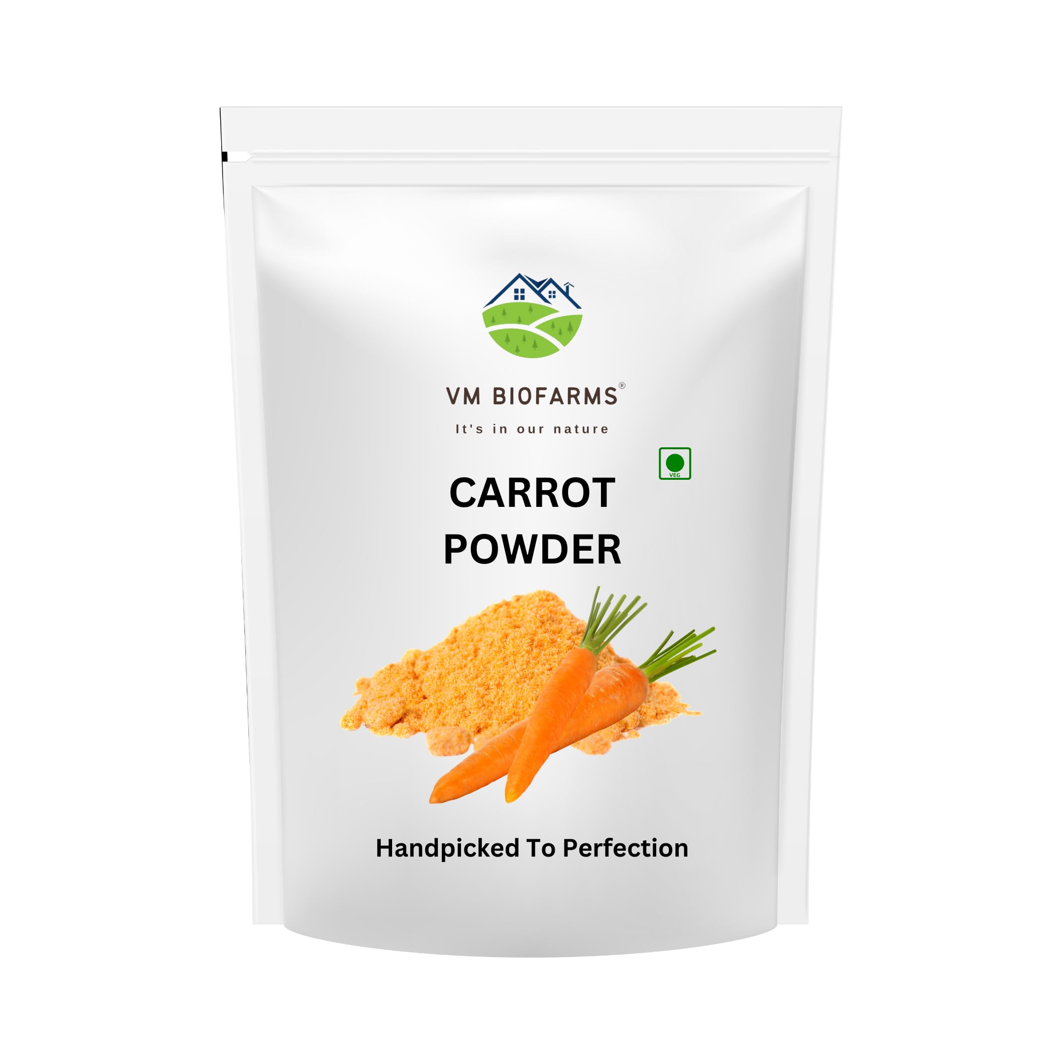 VM Biofarms Carrot Powder, 100 Grams - Pure & Natural Carrot Powder for Smoothies, (B0DB82K9JJ) Amazon Price History, Amazon Price Tracker