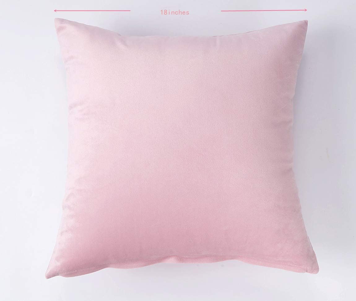 MOCOFO Kissenbezug Bestickt – Frühlingsblumen, 45,7x45,7 Cm, Polyester-Leinen, 6 Designs