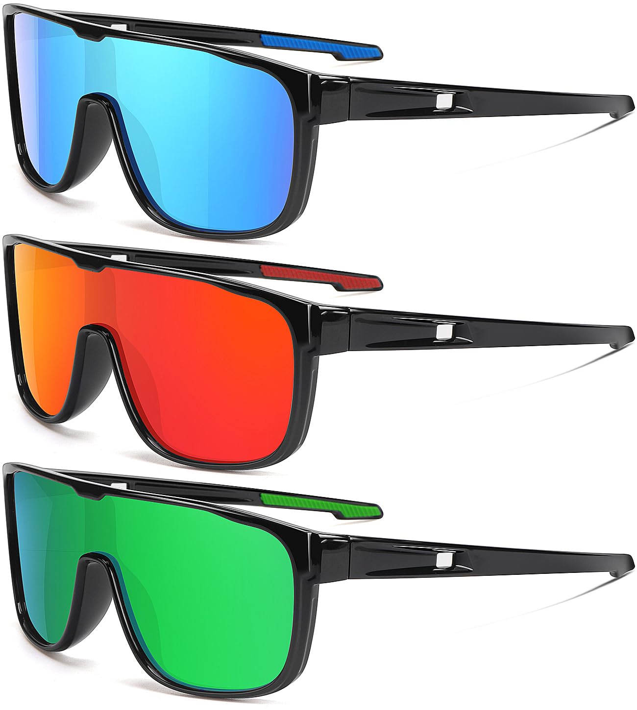SEKKAF Dziecięce polaryzacyjne okulary przeciwsłoneczne dla chłopców, dziewcząt, sportowe okulary przeciwsłoneczne, ochrona przed promieniowaniem UV, lekkie oprawki, wiek 3-12 lat