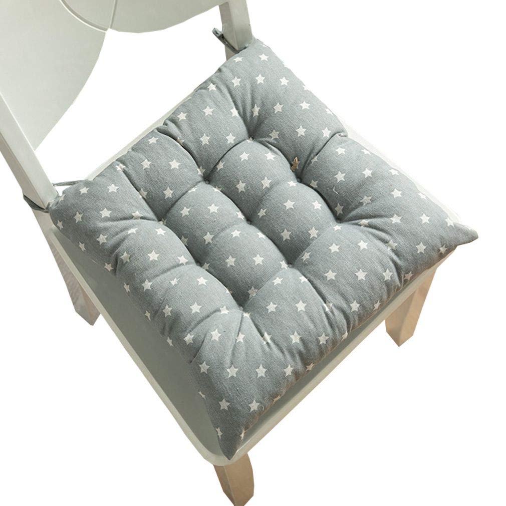 Coussinet de soutien dorsal gris 50x50 cm pour chaise de bureau