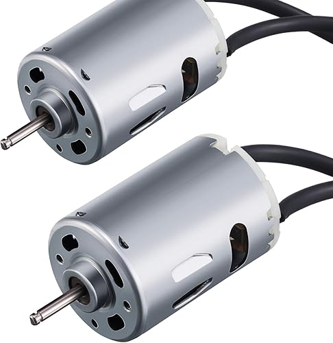 2 piezas de 12 V, motor de ventilación RV eje D, motor de ventilador de escape, cámper, compatible con Heng's, Elixir, Ventline, Jensen y similares