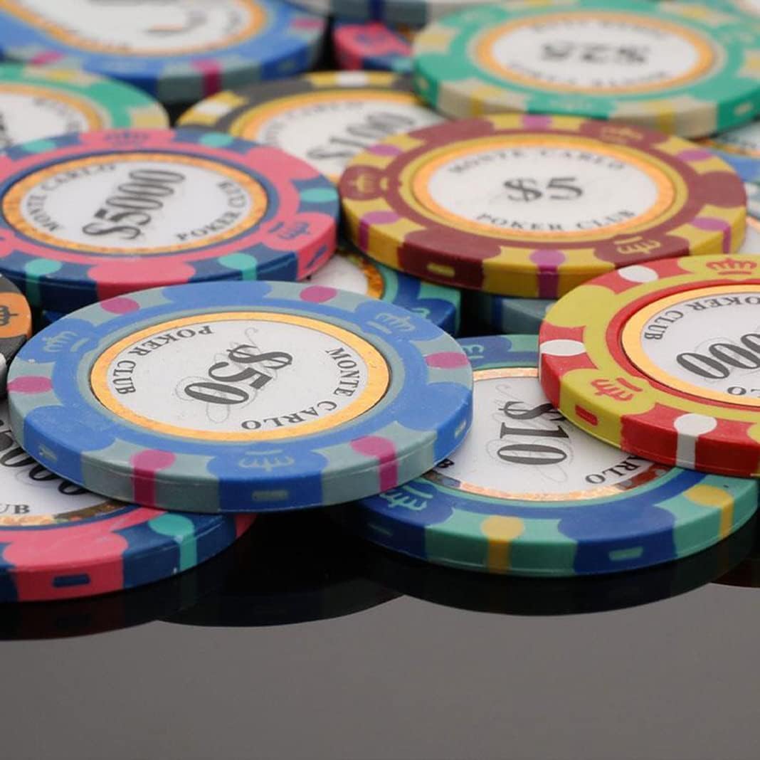 Żetony do pokera 40mm ceramiczne monety kasynowe Texas Holdem 25 szt.