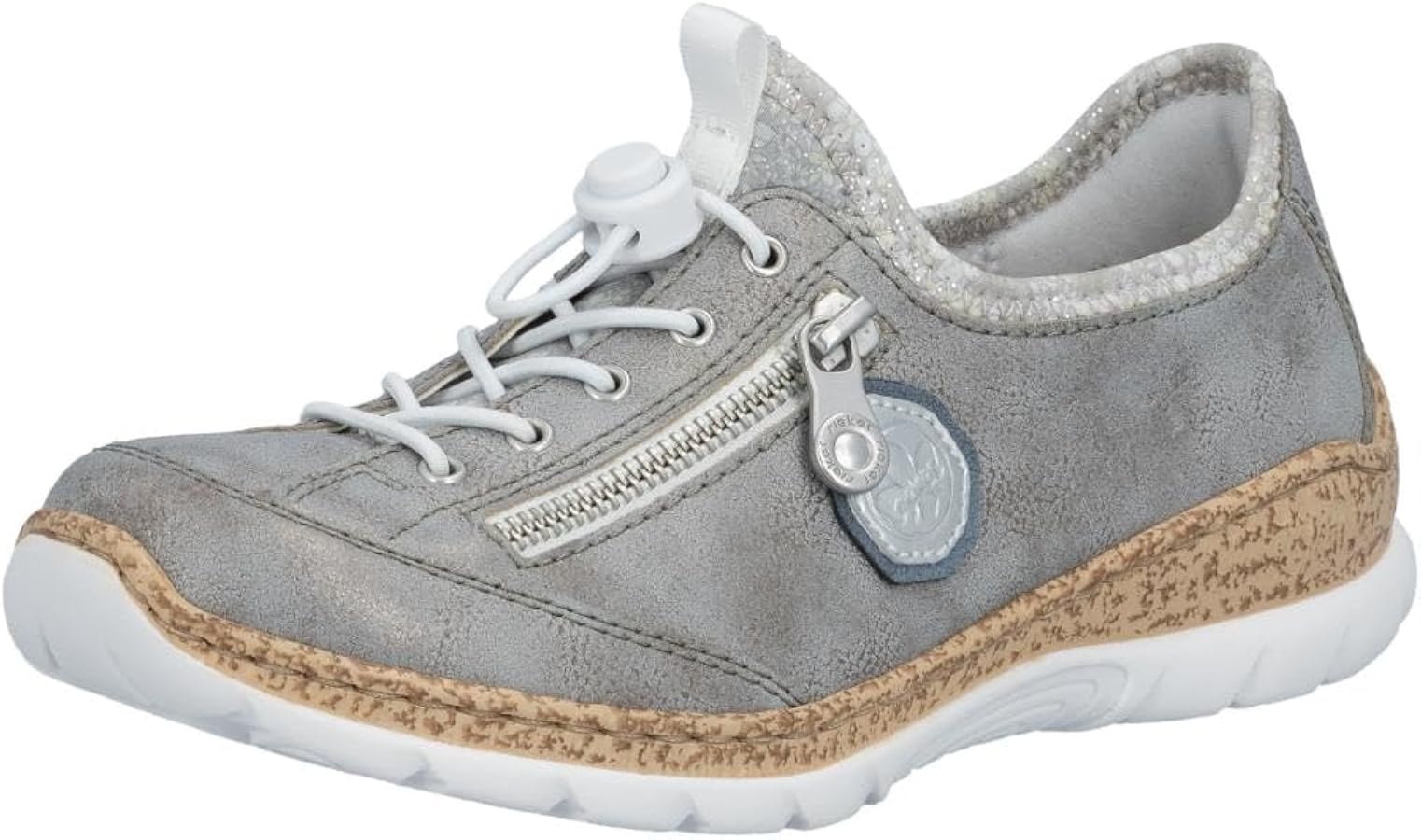りりー Amazon.com | Rieker N4263 Women's Loafer, grey, 5.5 US | Fashion