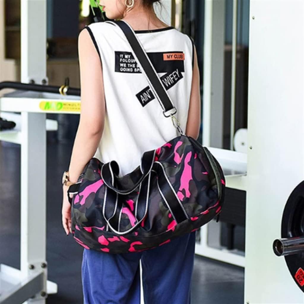 Yoga Camouflage Fitness Bag Outdoor Gym Sports Single Shoulder With Shoes Storage Swimming Travel