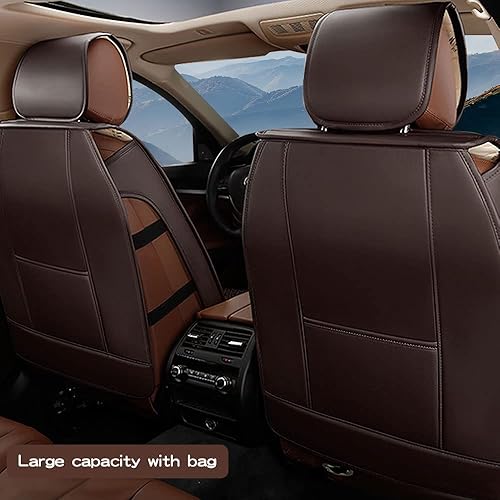 Miniatura 3 de Funda de asiento delantero y trasero para Hyundai Elantra 2001-2025, accesorios de funda de asiento interior impermeable con 2 almohadas para el