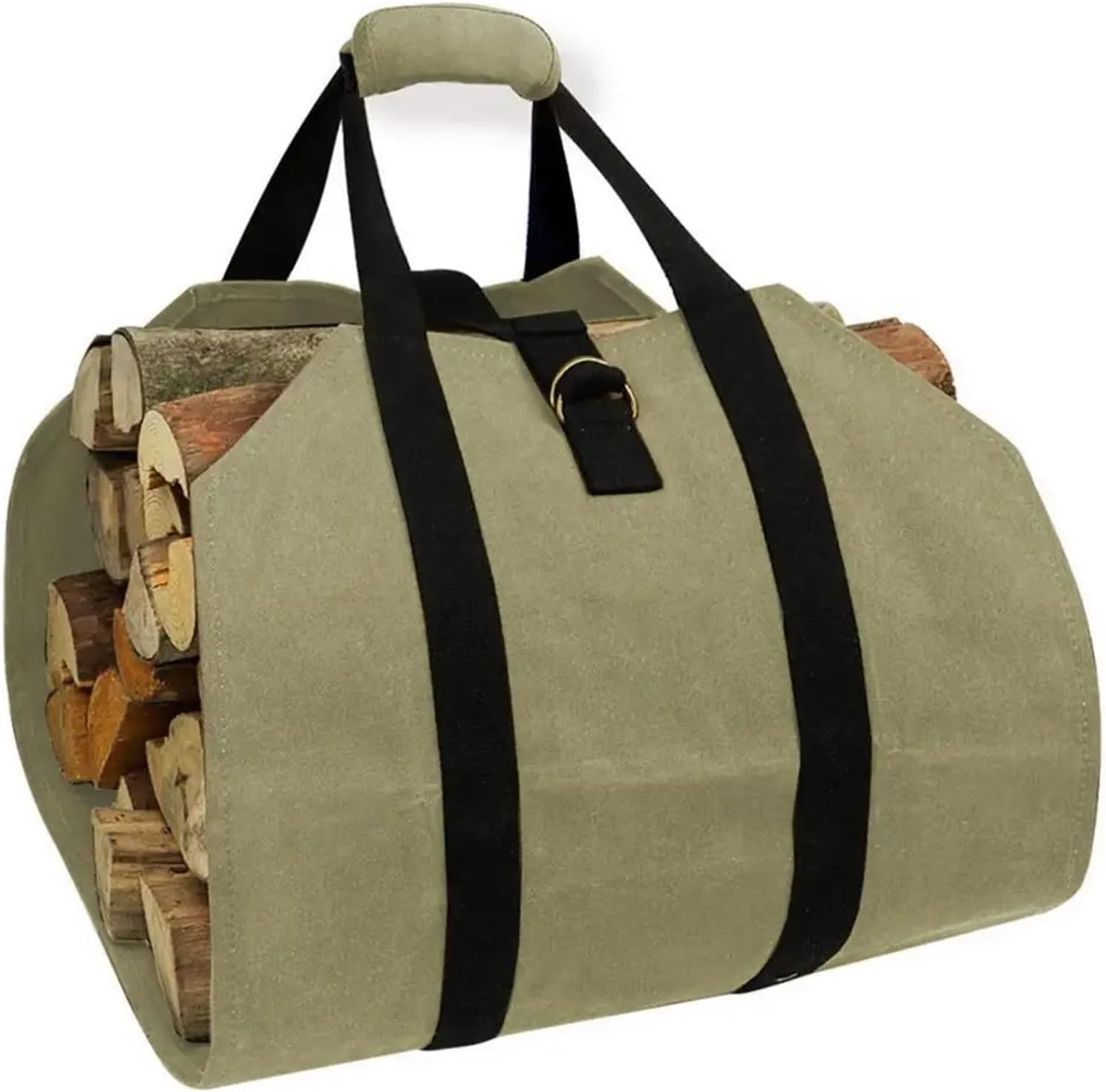 Log Carrier Bag Large Waterproof Fireplace Firewood Storage Indoor Outdoor Holder Practical for Picnics Camp for Log