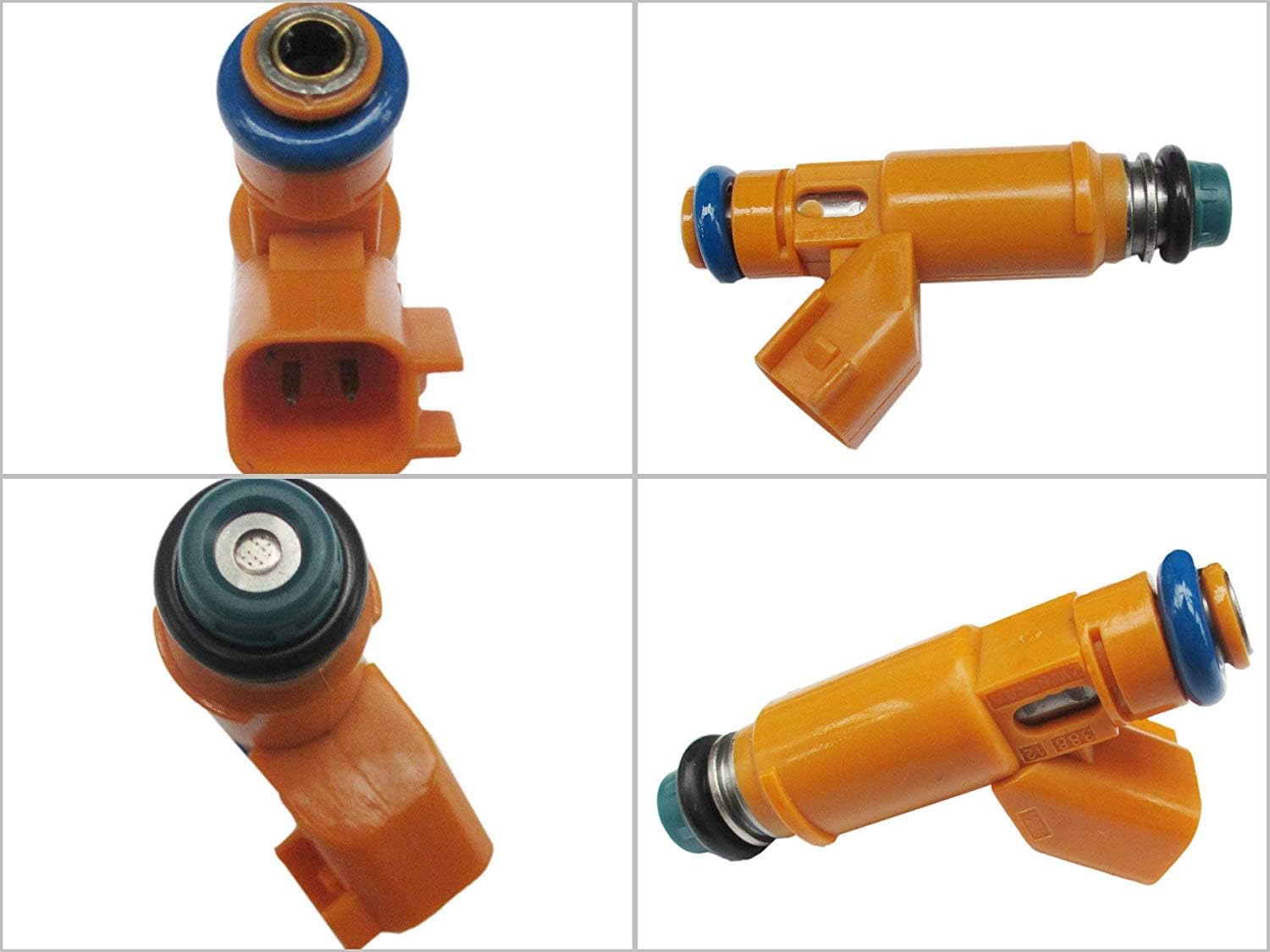 8x NEW Fuel Injectors For 04-05 Jaguar Vanden Plas 4.2L V8#2W93-AA