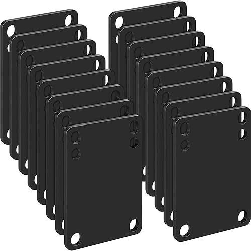 Outus 16 almohadillas de choque elevadoras de patineta de 0.118 in, almohadillas suaves para amortiguación, almohadillas de choque para patineta,