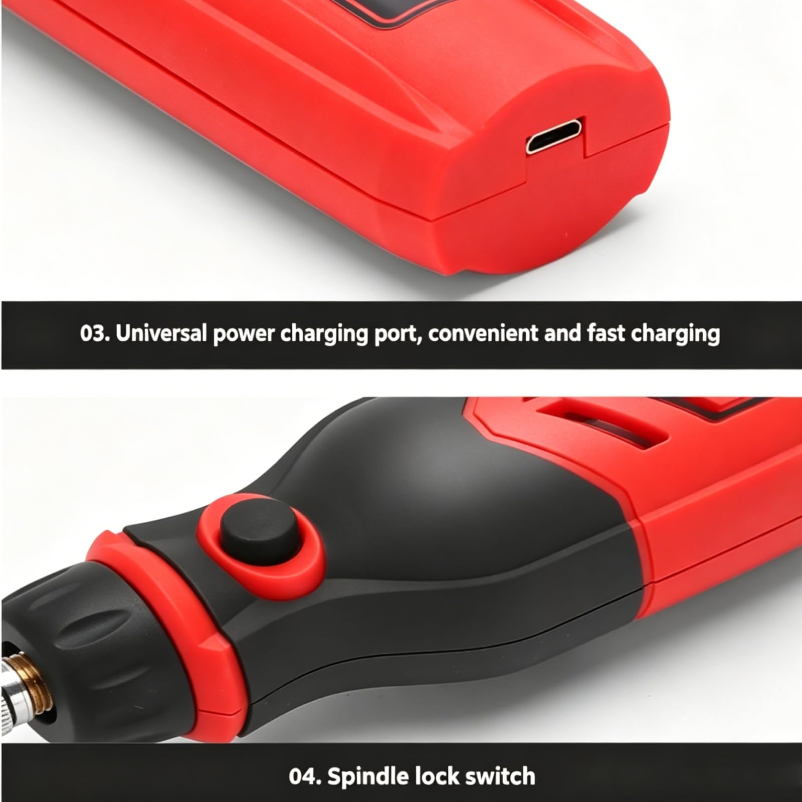 Affuteur Chaine Tronçonneuse électrique, Portable Affuteuse De Chaine Tronconneuse électrique Sans Fil Rechargeable,Kit Aiguiseur Affûtage Chaînes Tronçonneuses à Main Pour Affûtage précis des chaînes