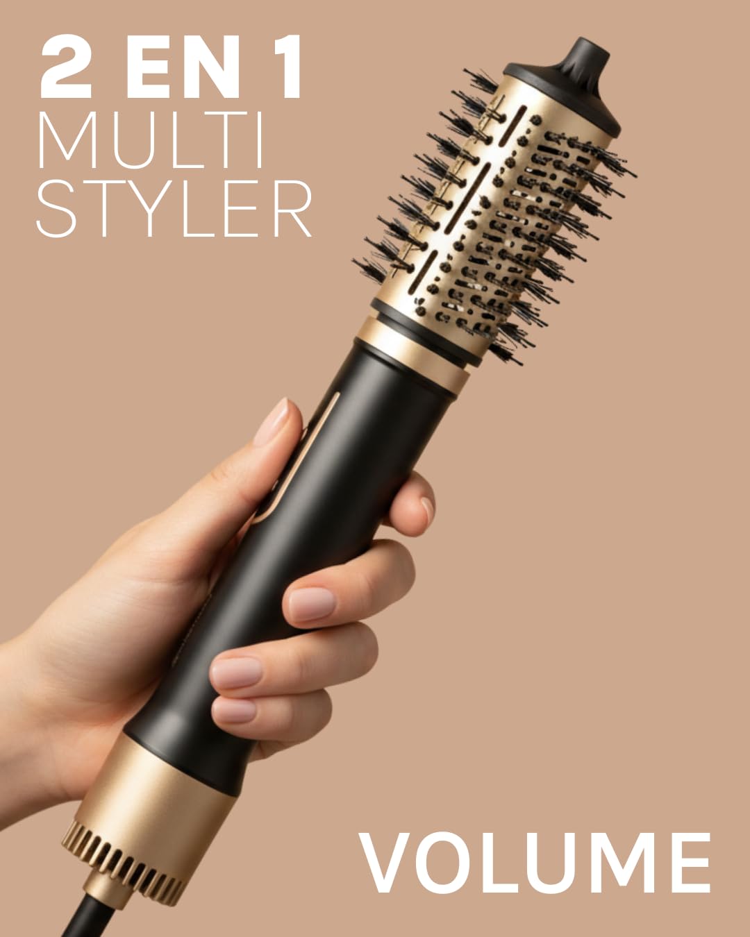 Demeliss – Hairdryer Brush 2 in 1 – Cepillo Secador Multifunción