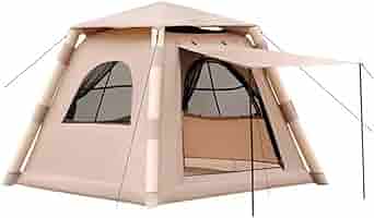 インフレータブル 大型テント　4〜8人用 Amazon.co.jp: 大型インフレータブル テント、ポンプ付き