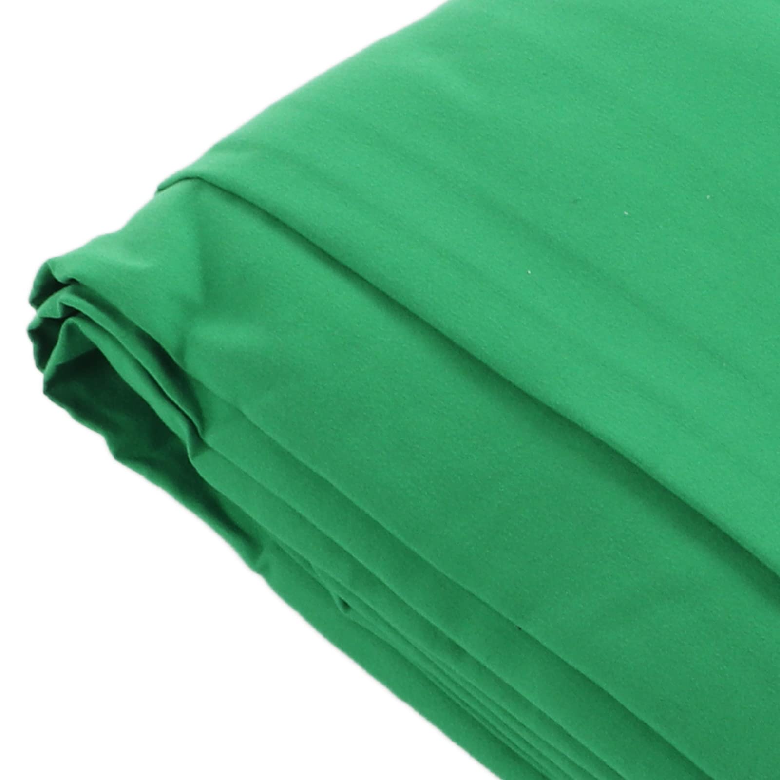Sfondo Fotografico Verde Tessuto Spesso 75D per Studio Fotografico Video 3x6m Panno di Sfondo Chromakey per Schermo Verde con Clip