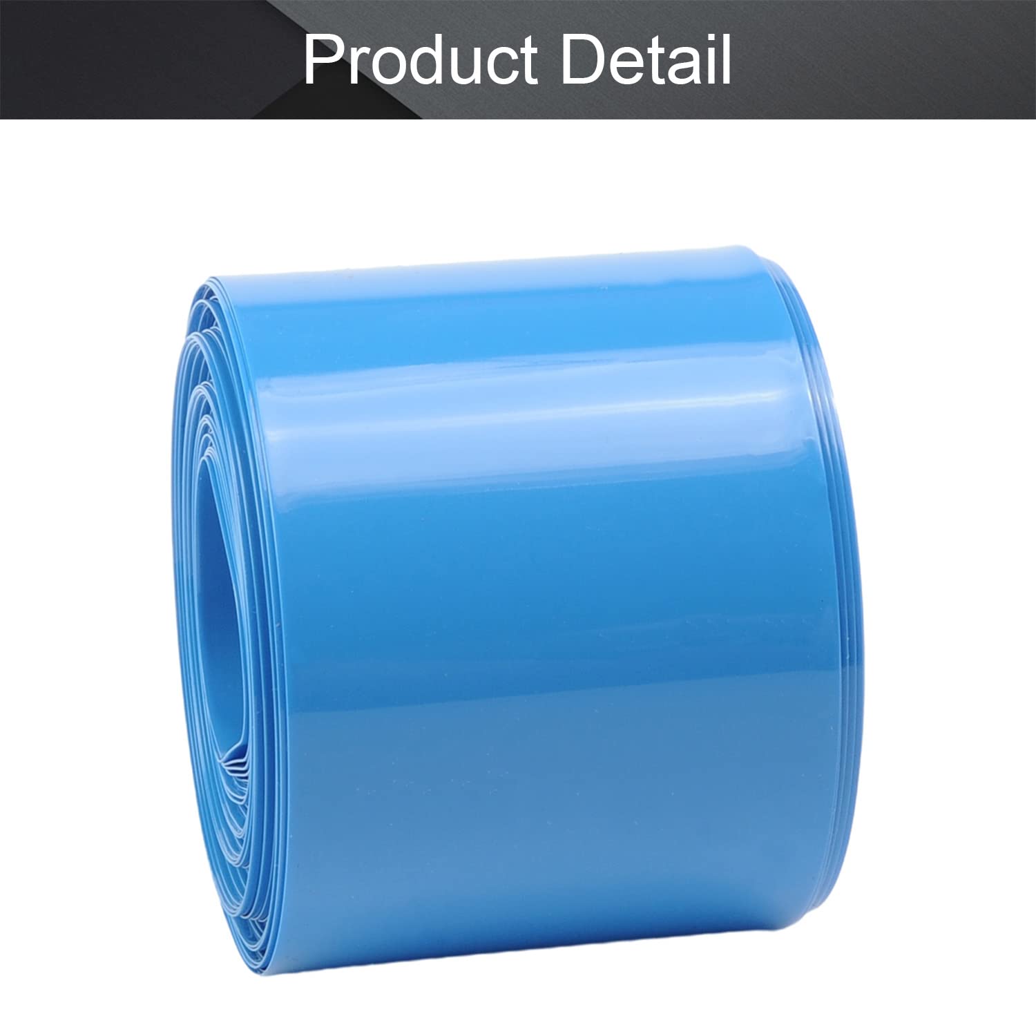 Othmro Tubi Termorestringenti Per Batterie 18650 - 8,5cm PVC Isolante Nero