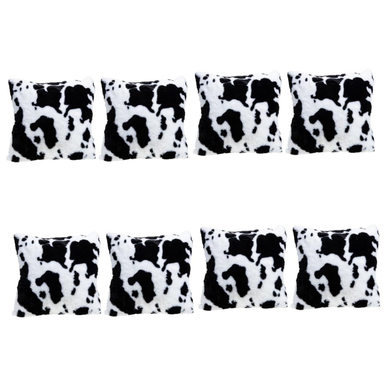 Surmatelas double et housse de coussin vaches pour décoration de chambre et taie d'oreiller lit