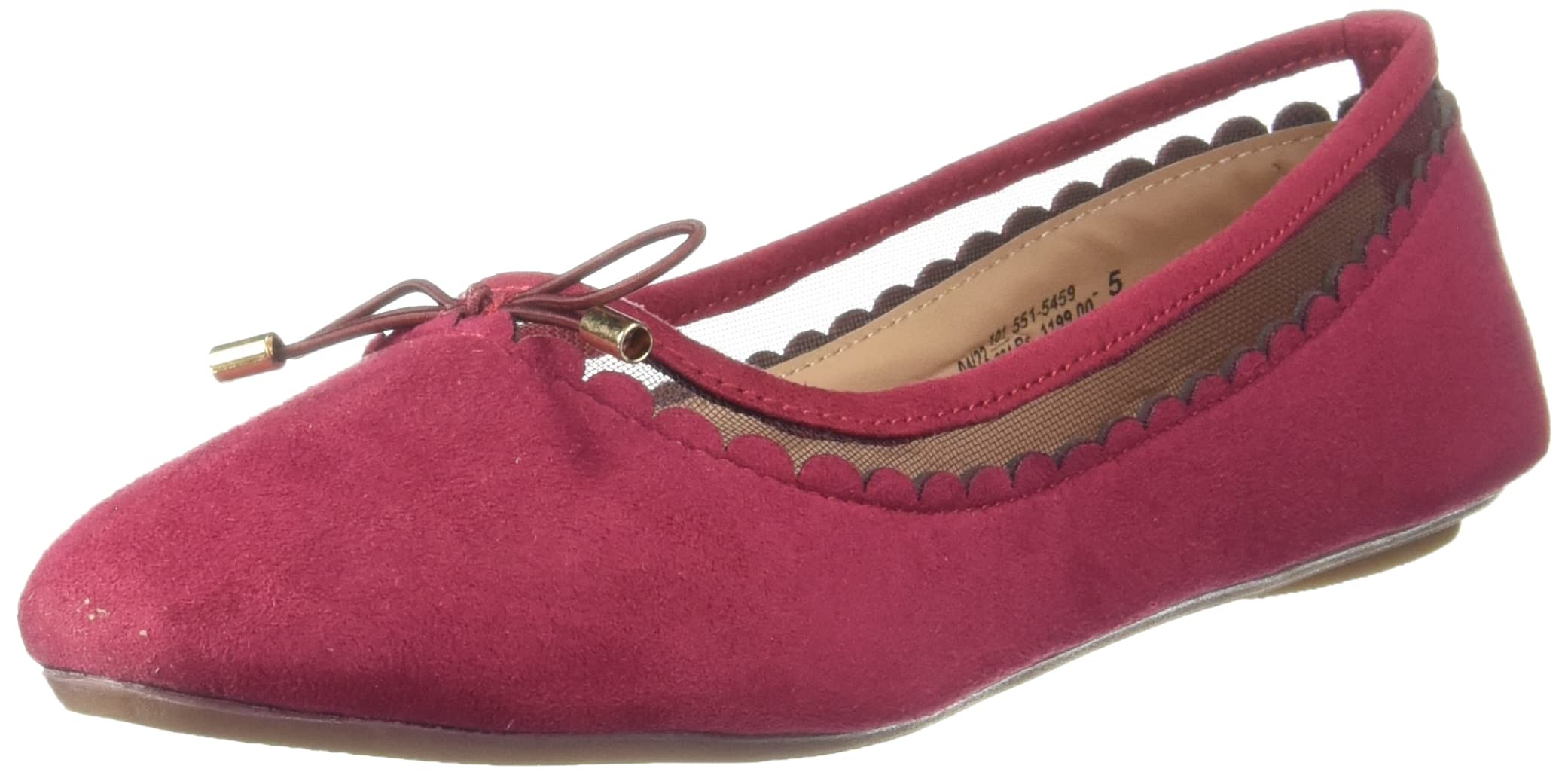 bata Women Flower Net Ballet Flat Ballerina, (5515459)-picture-18