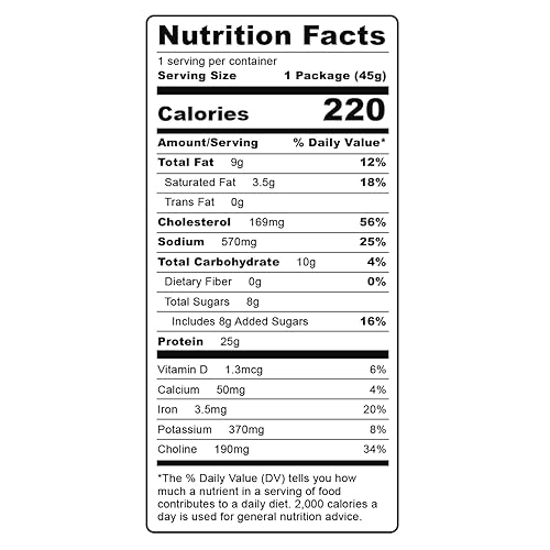 Miniatura 3 de Ovation Foods Steak-N-Eggs - Tiras de carne, cero azúcar, cecina alta en proteínas (0.88 oz de proteína premium), sin gluten, KETO, Paleo bolsa de