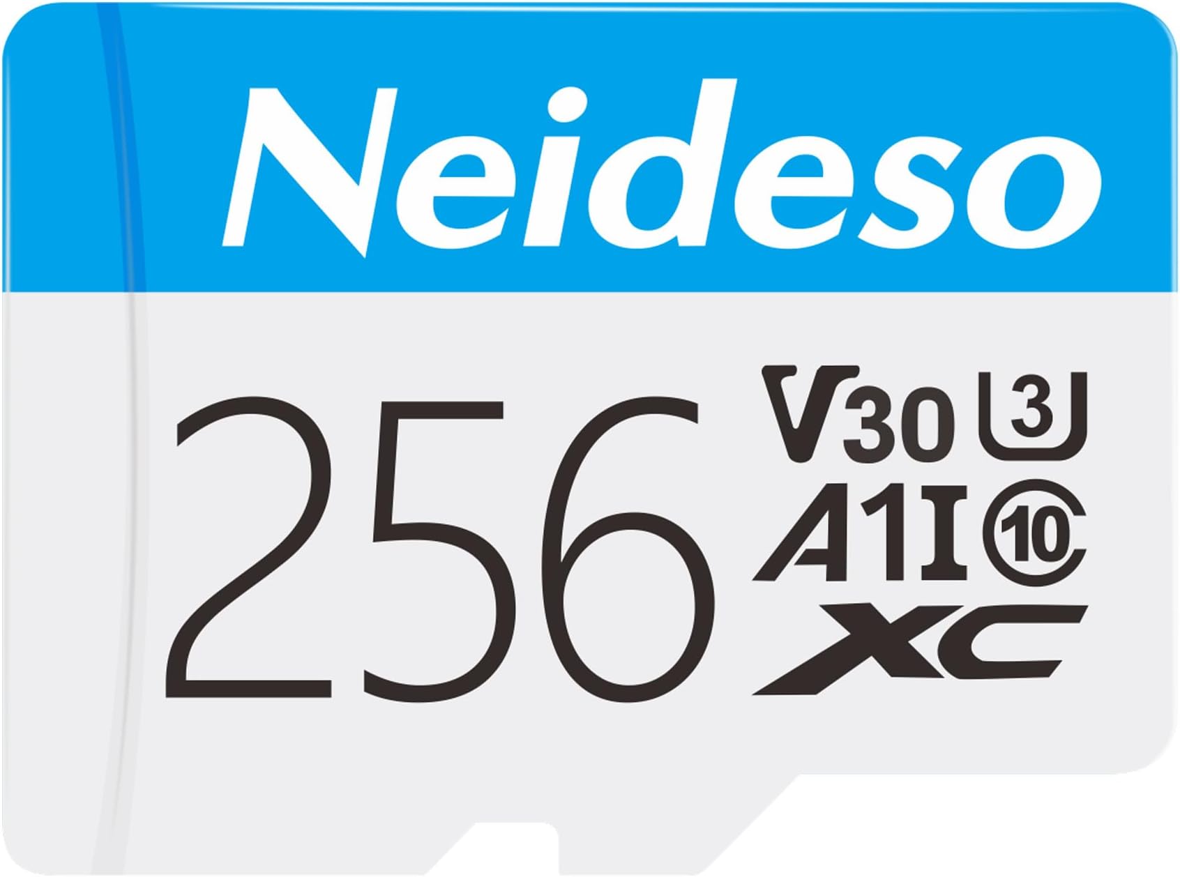 256GB Memory Card UHD Video High Speed Transfer Monitoring SD Card for Dash Cams, Body Cams, Action Camera, Surveillance & Security Cams, Blue